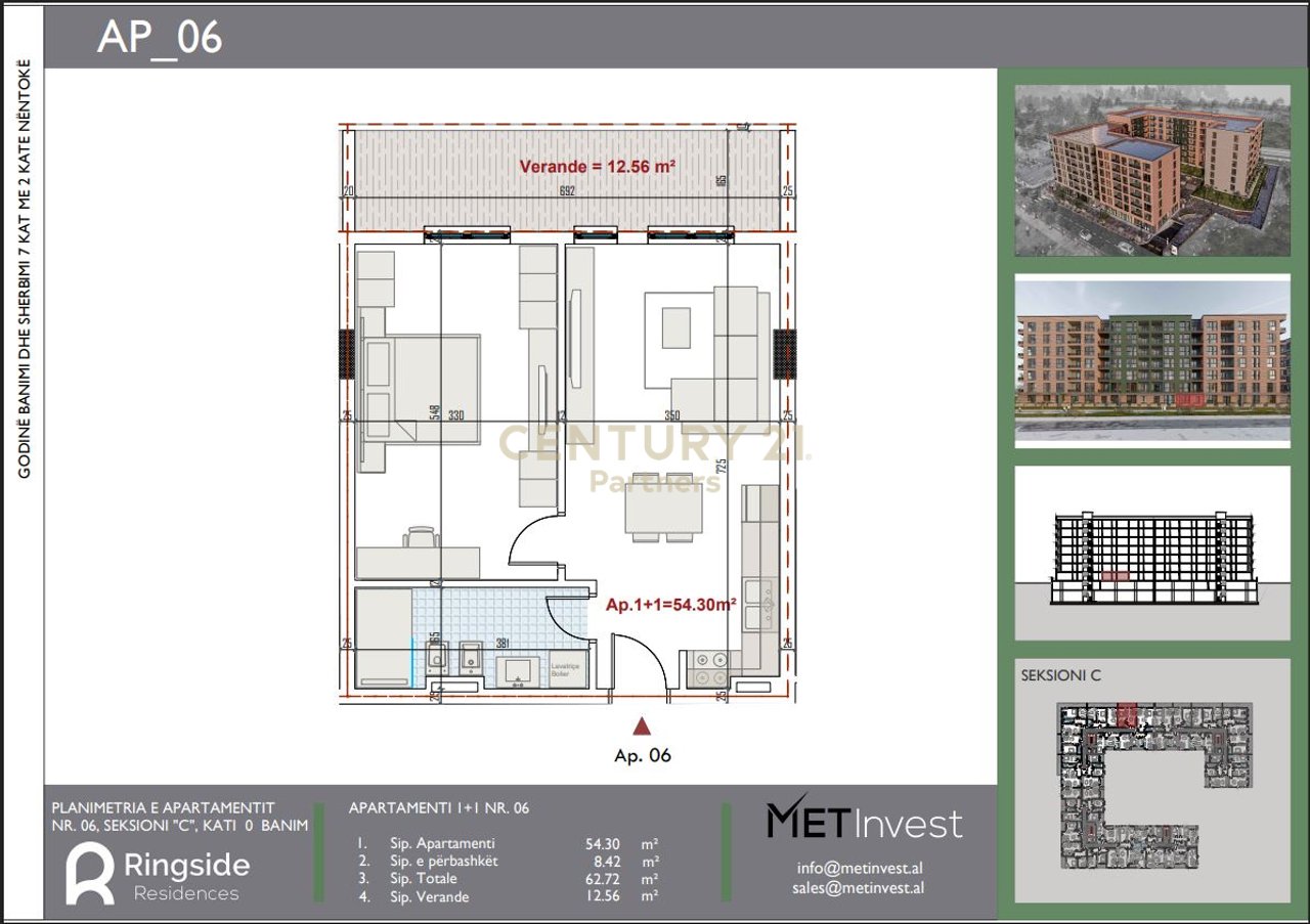 IN VENDITA 1+1 IN RINGSIDE RESIDENCE!