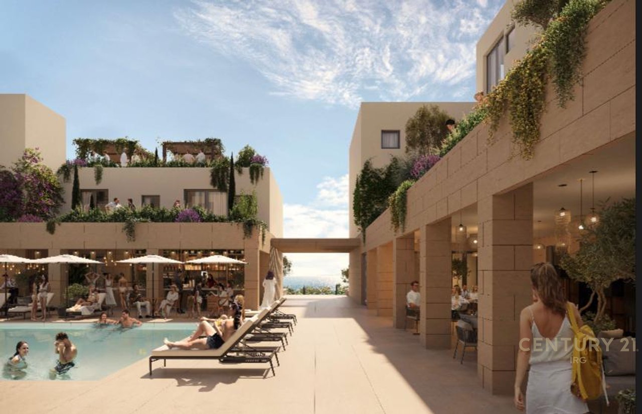 Appartamento 2+1 con Veranda a Drimadhes – Village Square!