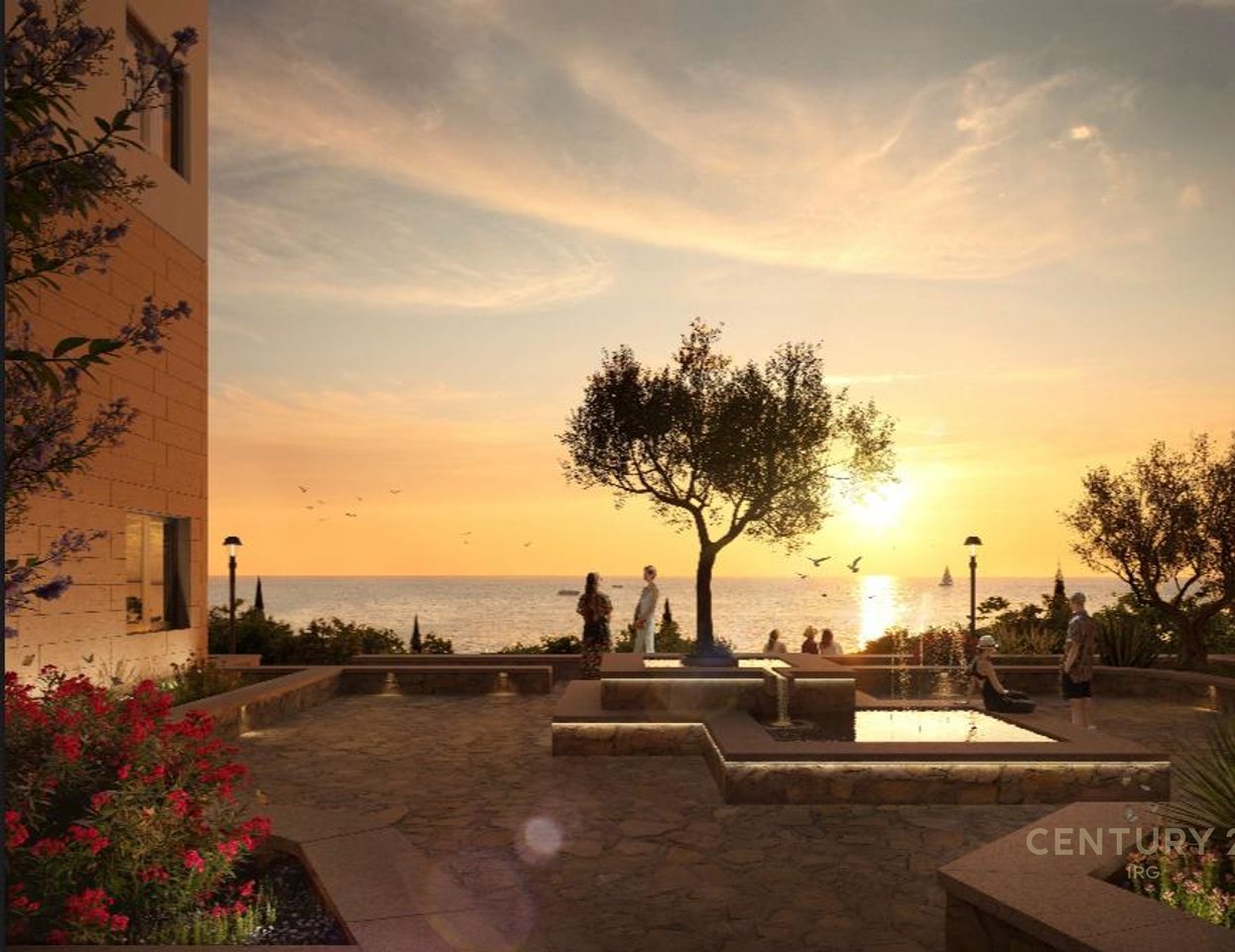 Appartamento 2+1 con Veranda a Drimadhes – Village Square!