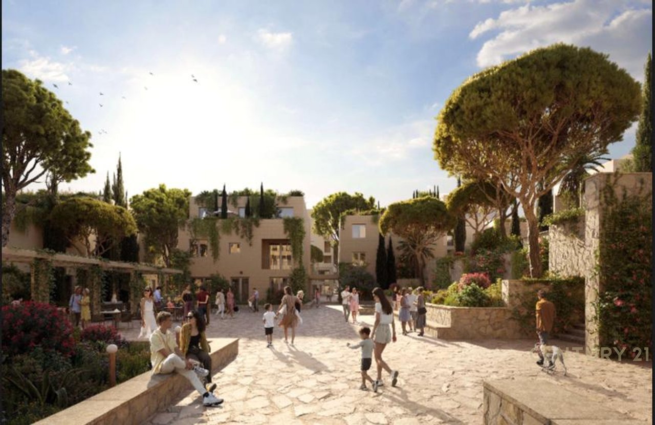 Appartamento 2+1 con Veranda a Drimadhes – Village Square!