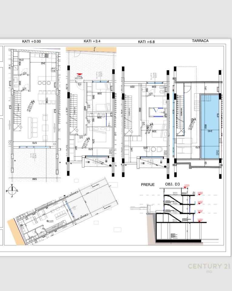 Tripleks me pishine ne Swan Lake Residence!