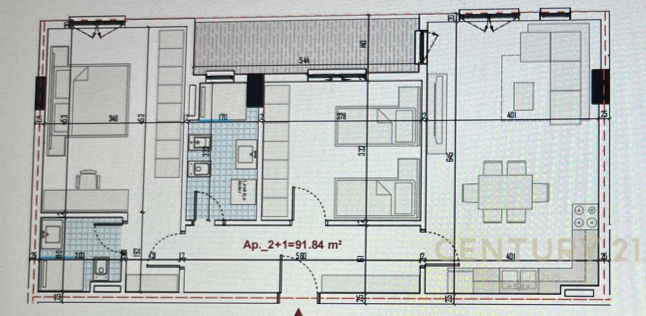 Appartamento 2+1+2 in vendita, a Ringside Residence, Paskuqan!