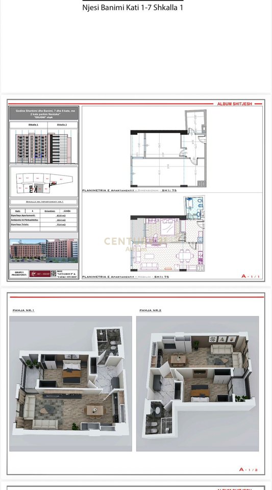 Shitet Apartament 1+1 te Bulevardi i Ri,Rezidenca Urban Homes!!!