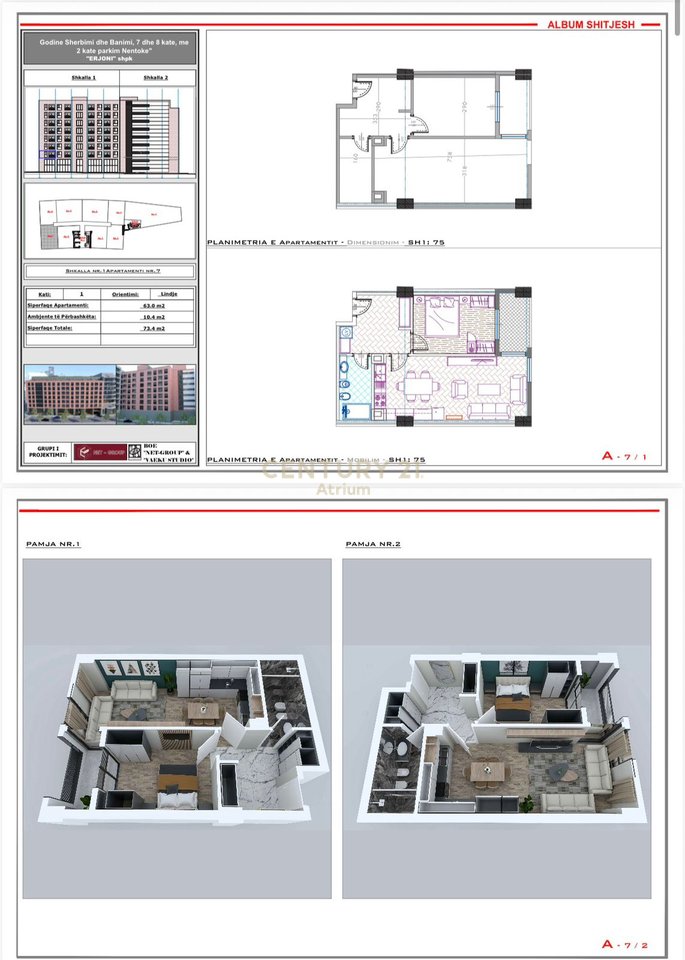 Shitet Apartament 1+1 te Bulevardi i Ri,Rezidenca Urban Homes!!!