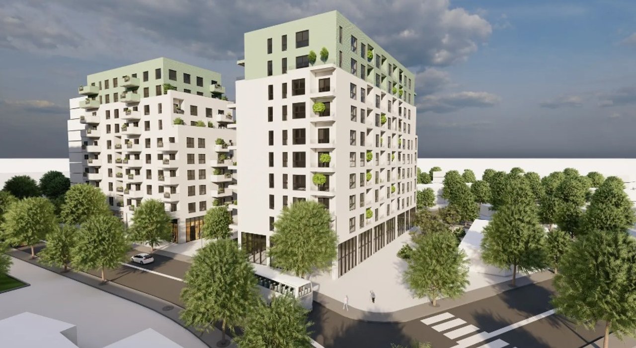 Apartment 2+1+2+ storage for sale at the Viva complex on Kavaja Street