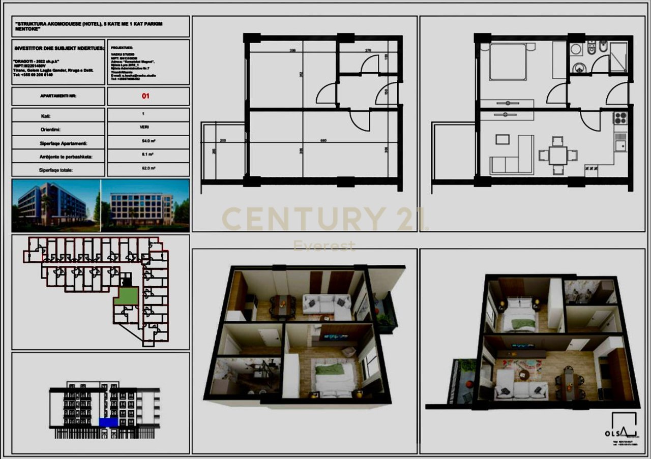 GOLEM, APPARTAMENTO 1+1 IN VENDITA