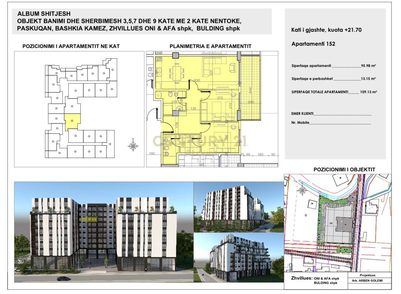 APPARTAMENTO 2+1+2+GUARDAROBA IN VENDITA AL BELFIORE RESIDENCE 2!
