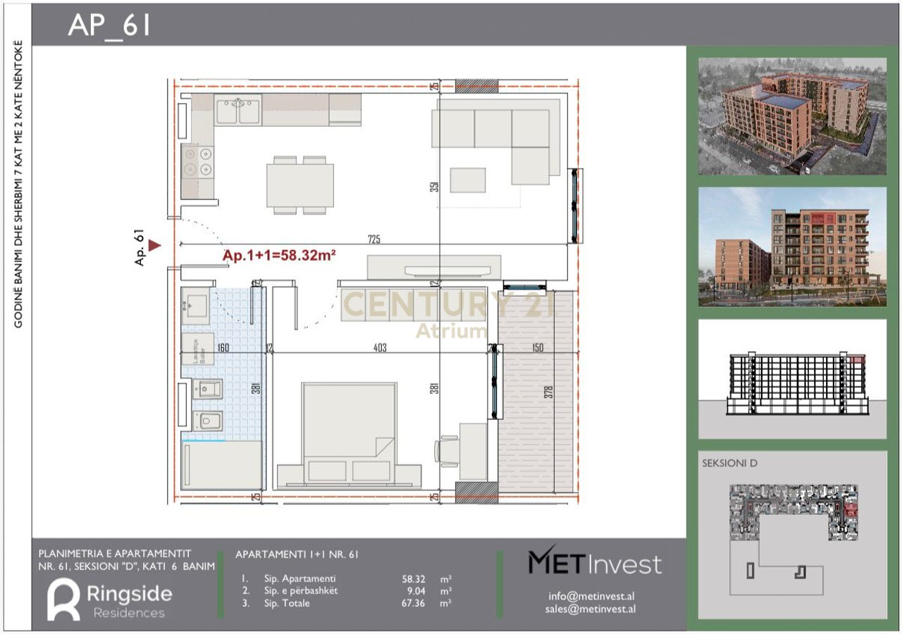 Apartament 1+1 Në Shitje në Paskuqan, Tiranë