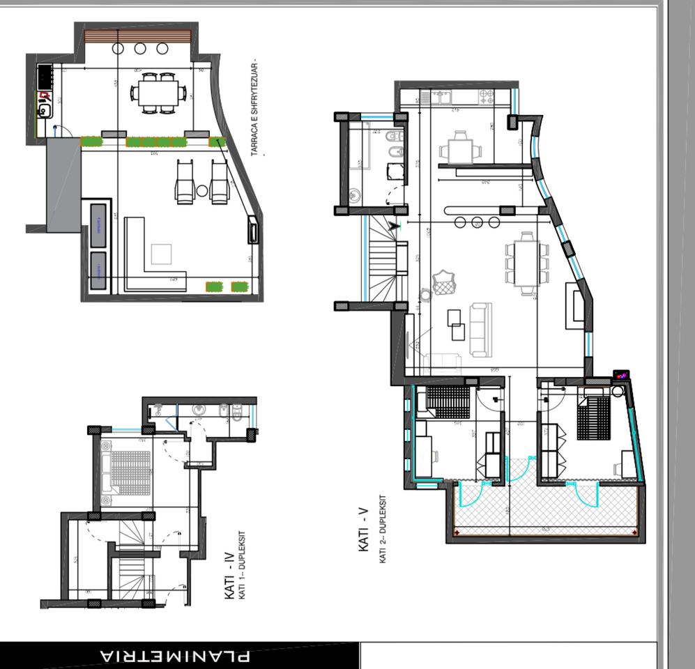 Appartamento 3+1+2 nel centro di Tirana!