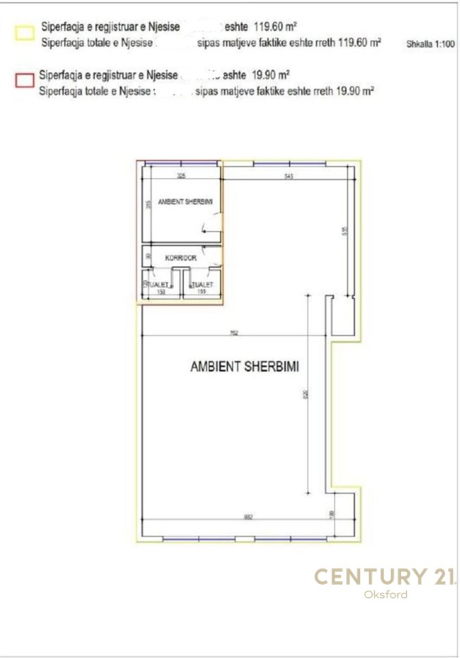 AMBIENT KOMERCIAL PER SHITJE NE ZONEN E PAZARIT TE RI