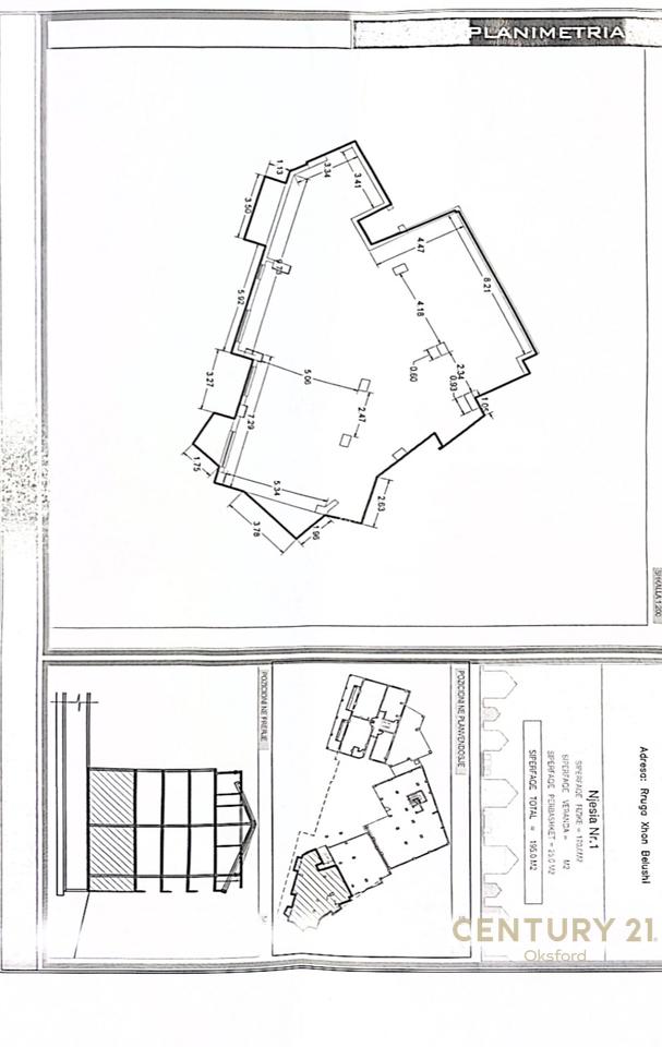 SHITJE EKSKLUZIV - Bar Kafe Hapësirë  – Jaho Residence, Fresku| 170 m² | Fasada Kryesore në Rrugë