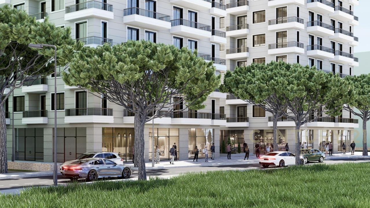 SHITET APARTAMENT 1+1 ME PAMJE DETI TEK V.M REZIDENC NE GOLEM !!!