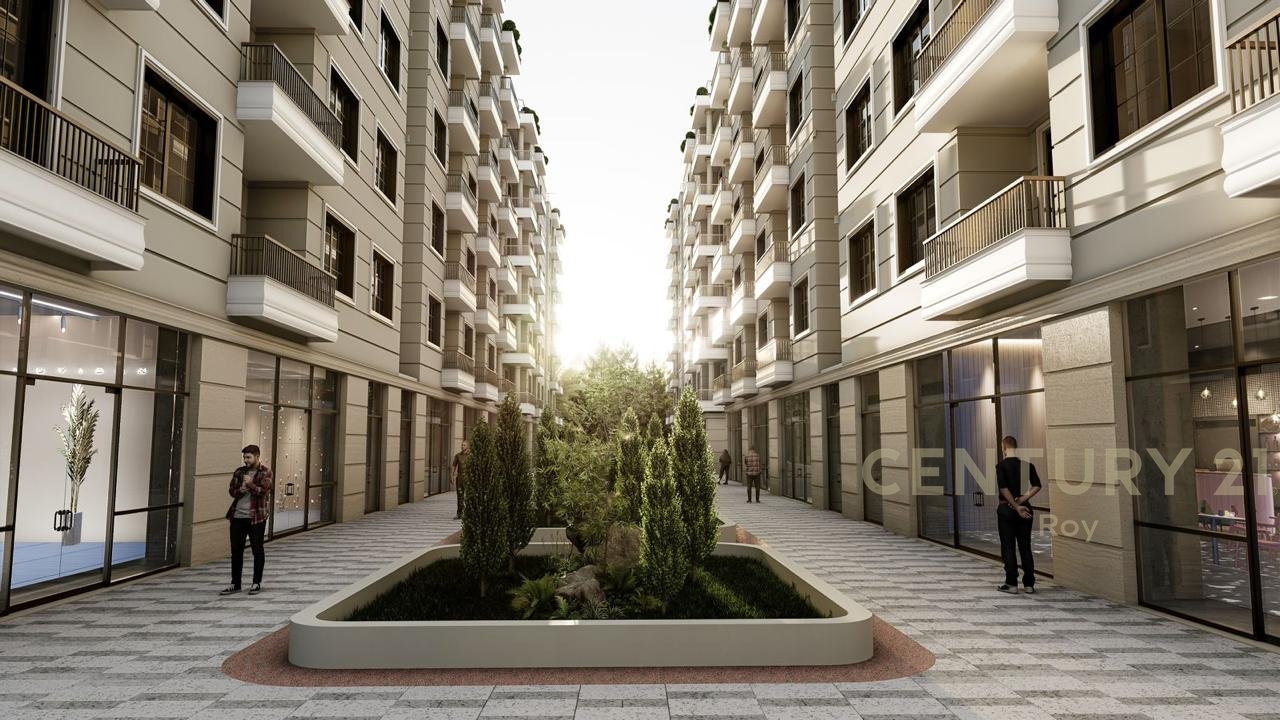 SHITET APARTAMENT 1+1 ME PAMJE DETI TEK V.M REZIDENC NE GOLEM !!!