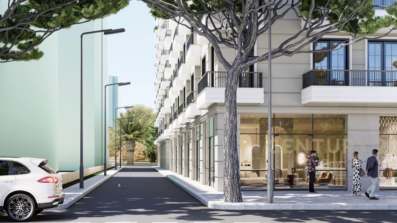 SHITET APARTAMENT 1+1 ME PAMJE DETI TEK V.M REZIDENC NE GOLEM !!!