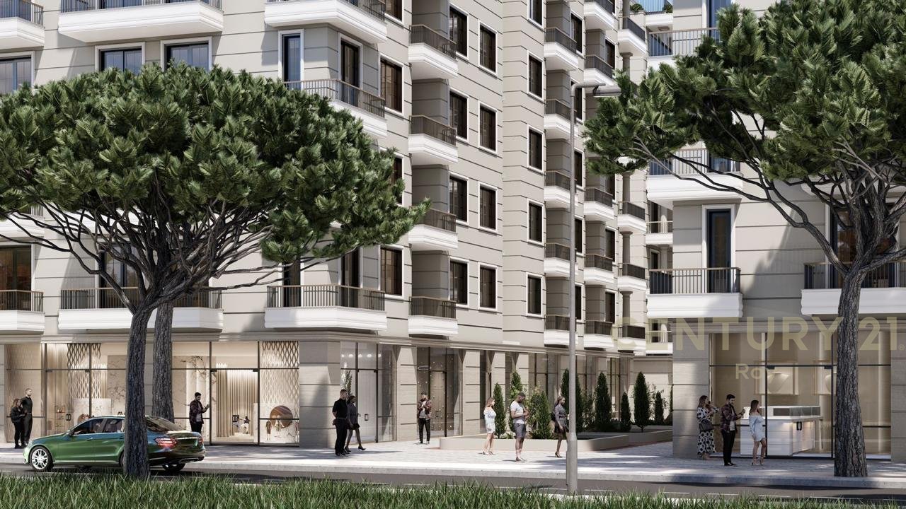 SHITET APARTAMENT 1+1 ME PAMJE DETI TEK V.M REZIDENC NE GOLEM !!!