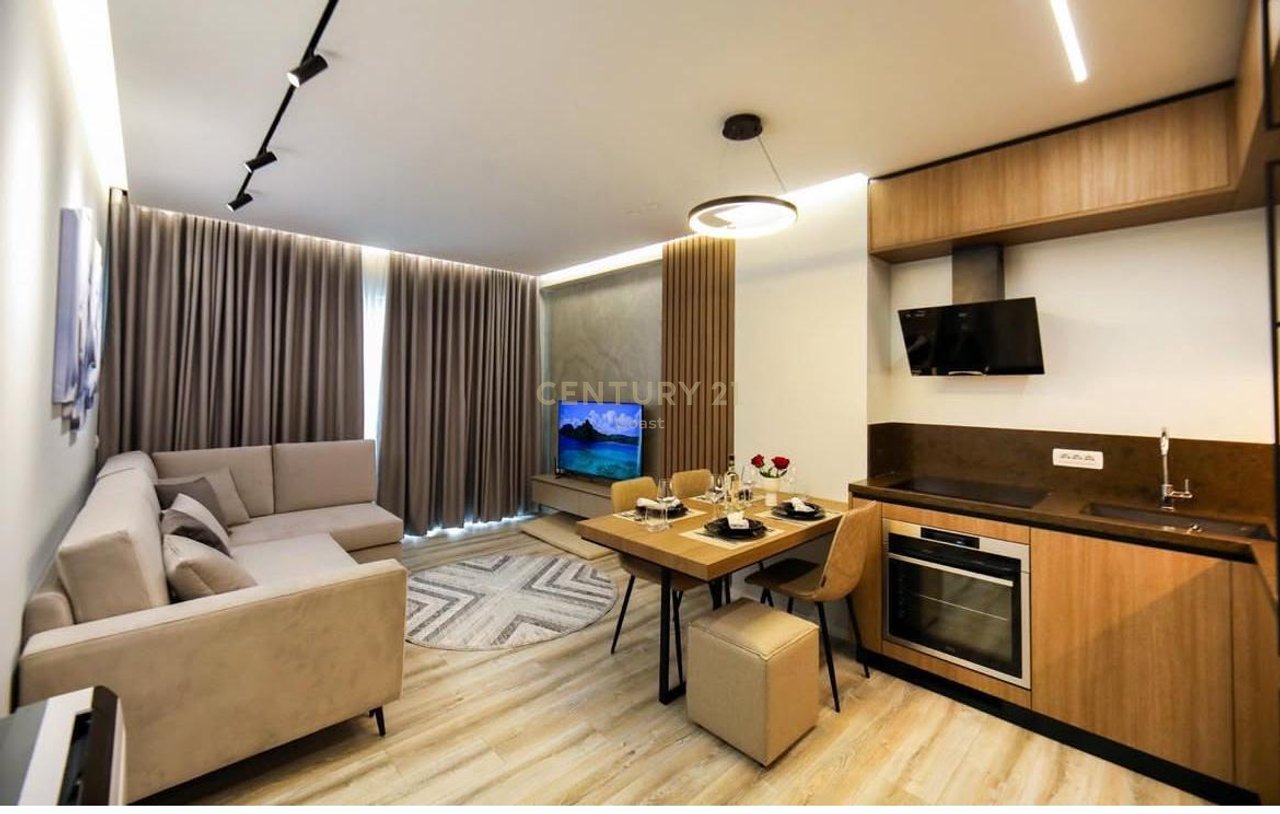 “Apartament 1+1 për qira  me Pamje Deti në Rezidencë Elitare”