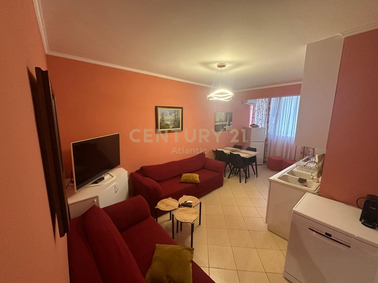 Apartament 2+1 me pamje deti për shitje  në Mali i Robit, Durrës