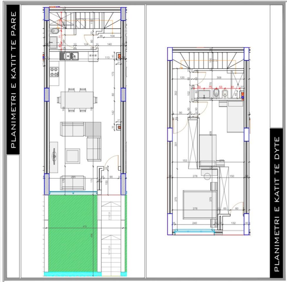 DUPLEX FOR SALE 2+1+2+LAUNDRY, RESIDENCE 'KODRA E DIELLIT 1'