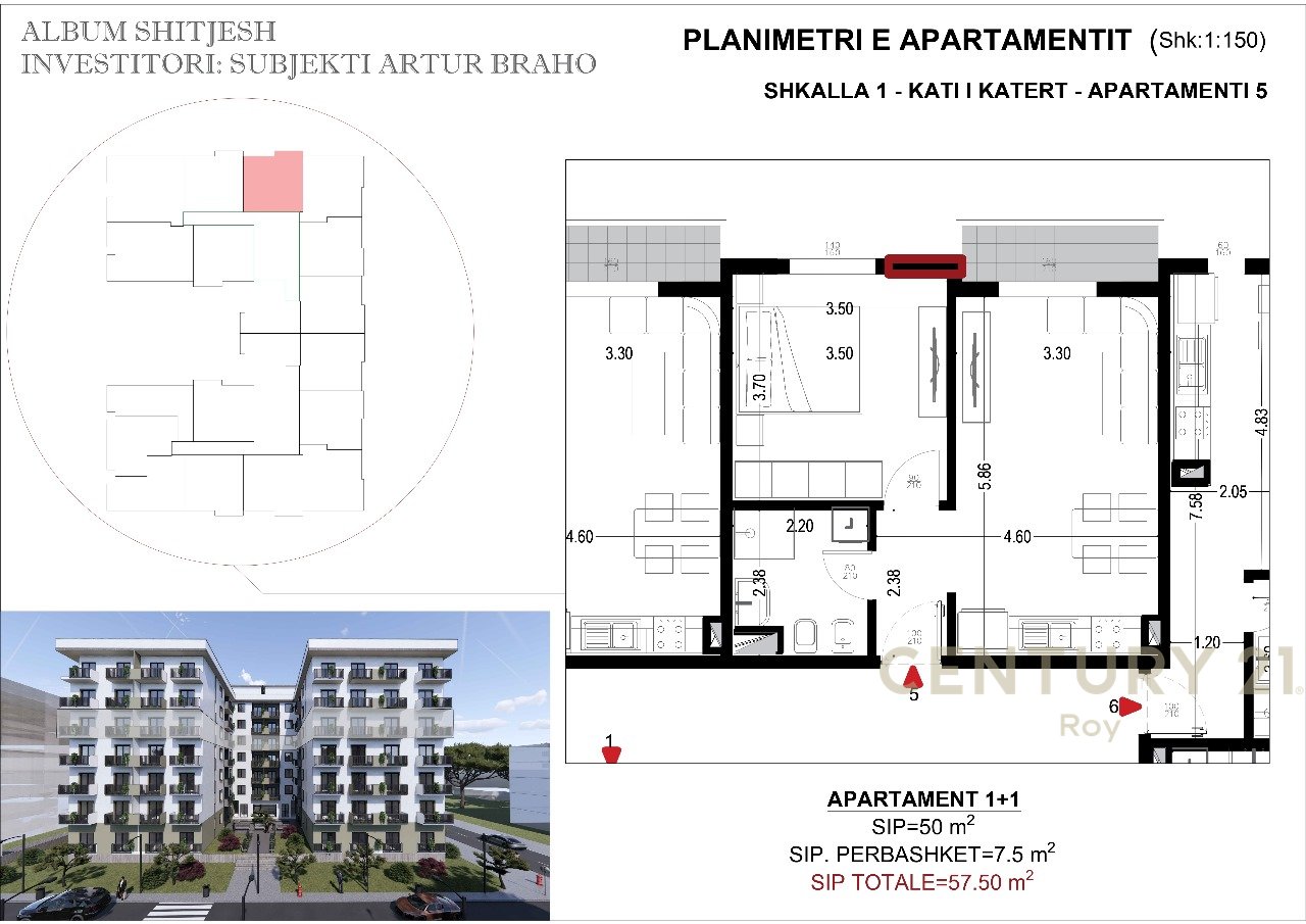 APPARTAMENTO 1+1 IN VENDITA A GOLEM! POSSIBILITÀ DI PAGAMENTO A RATE!
