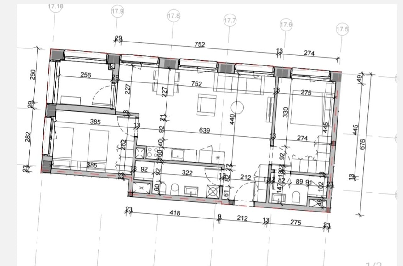 Apartament 2+1 në shitje në Ali Demi, Tiranë