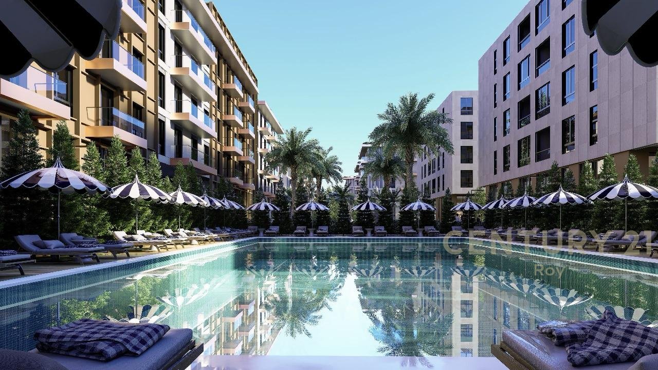 SHITET APARTAMENT 1+1 NE QERRET TEK RESIDENCA PALM PARADISE!