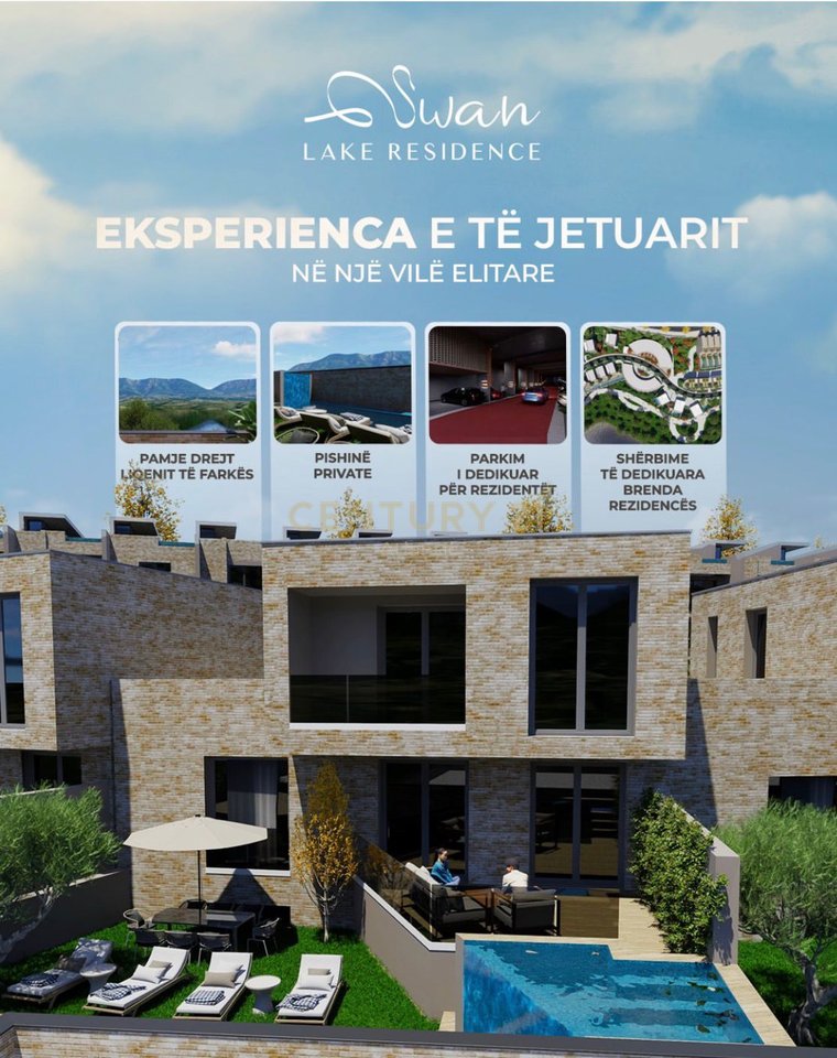 Vile ne shitje SWAN RESIDENCE , Liqeni farkes