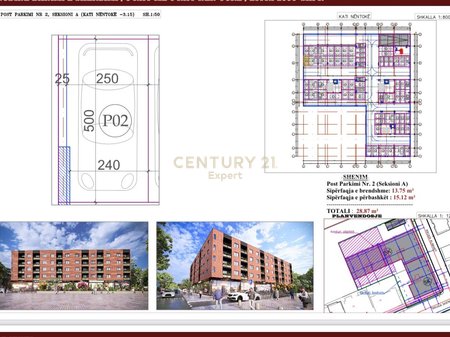SHITETN POSTE PARKIMI NË NJË REZIDENCË NË NËRDTIM NË KAMËZ