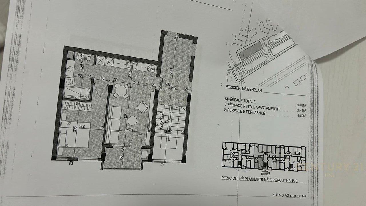 Apartament 1+1 per shitje tek Gjiri i Lalzit!