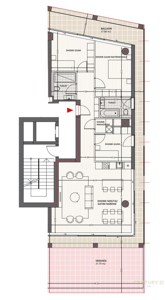 Shitet Penthouse në Vlora Marina