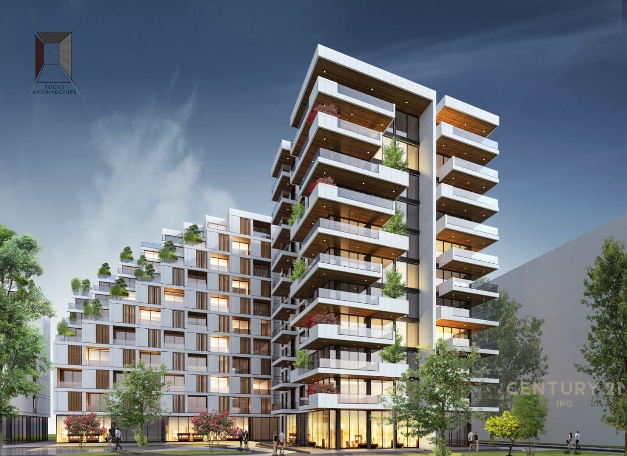 Shitet apartament 1+1, i konvertueshem ne 2+1 tek Poseidon Residence ne Lungomare, Vlore!