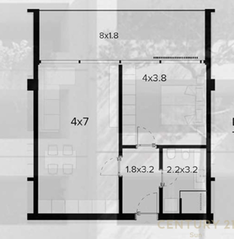 Appartamento 1+1 in vendita nel nuovissimo complesso 'Smart Hills', Lago Farka!