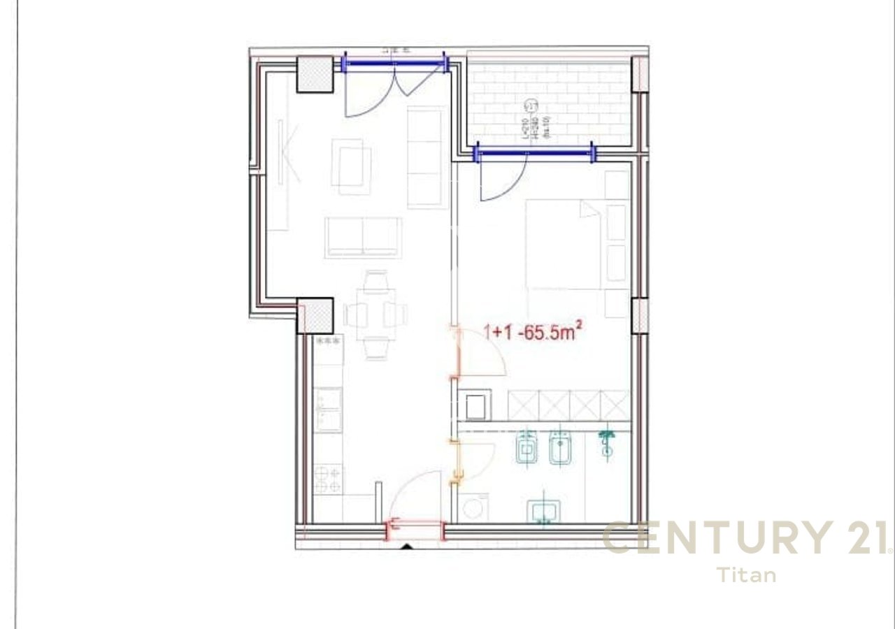 Shitet Apartament 1+1 ne Kompleksin Mara, Don Bosco!