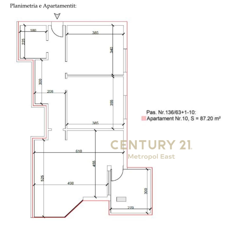 SHITET APARTAMENT 2+1 PREMIUM - Tek mali i robit