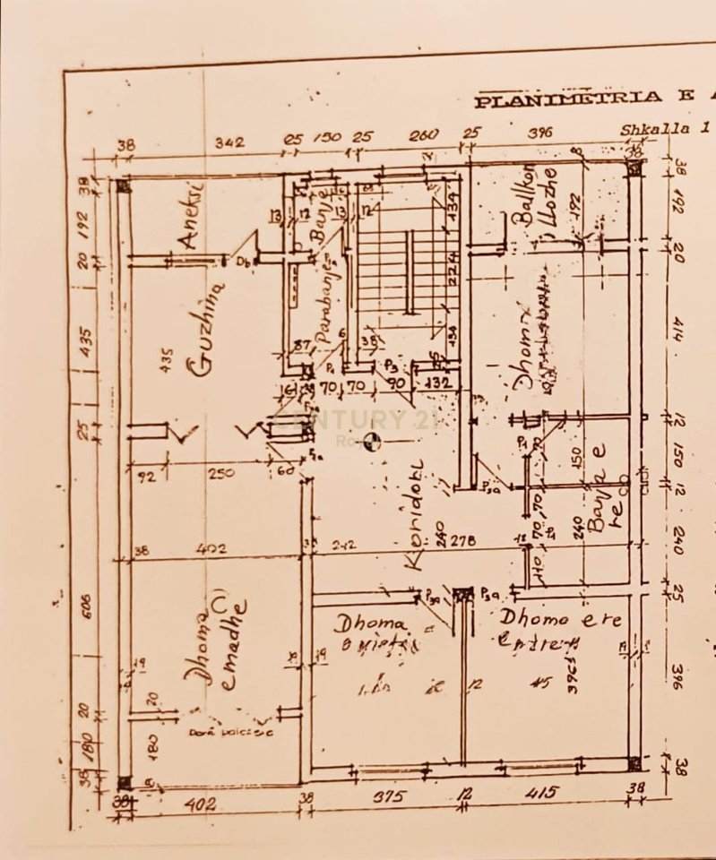 APARTMENT BUILDING 4+1+2T NEAR KAVAJË ROAD AND 21-SHIT