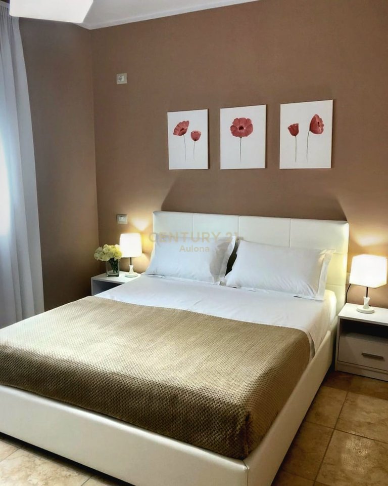 Apartament 1+1 me Qira me Pamje nga Deti