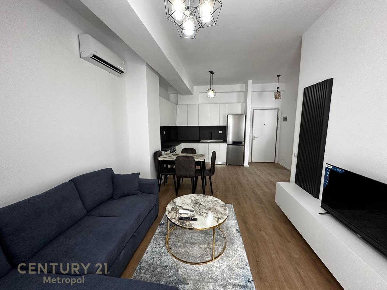 Shes apartament 1+1 te arreduar totalisht ne Rezidencen Kaimi!