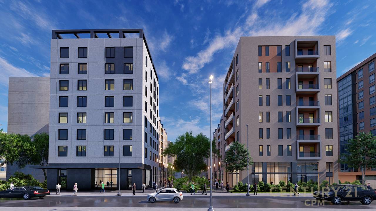 Appartamento 2+1 in vendita nel complesso "Tirana Entry I" vicino a Casa Italia