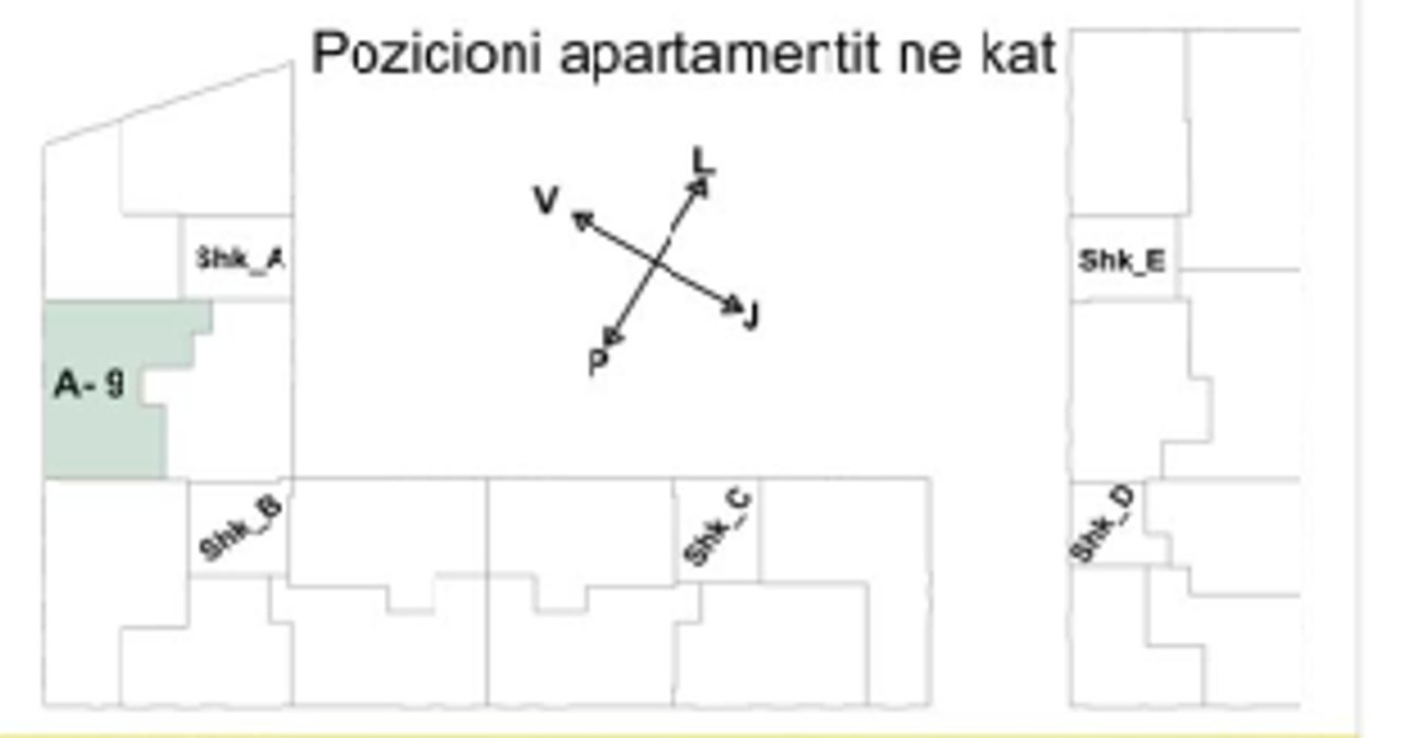 Apartament 2+1 Për Shitje në Kinostudio,prane Klan TV, Tiranë