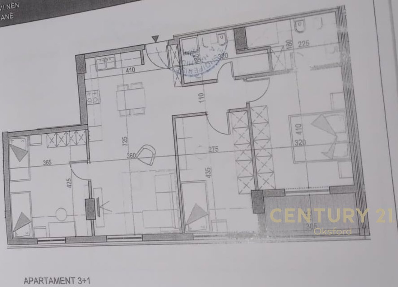 Apartament 3+1+2 për QIRA në Univers City!