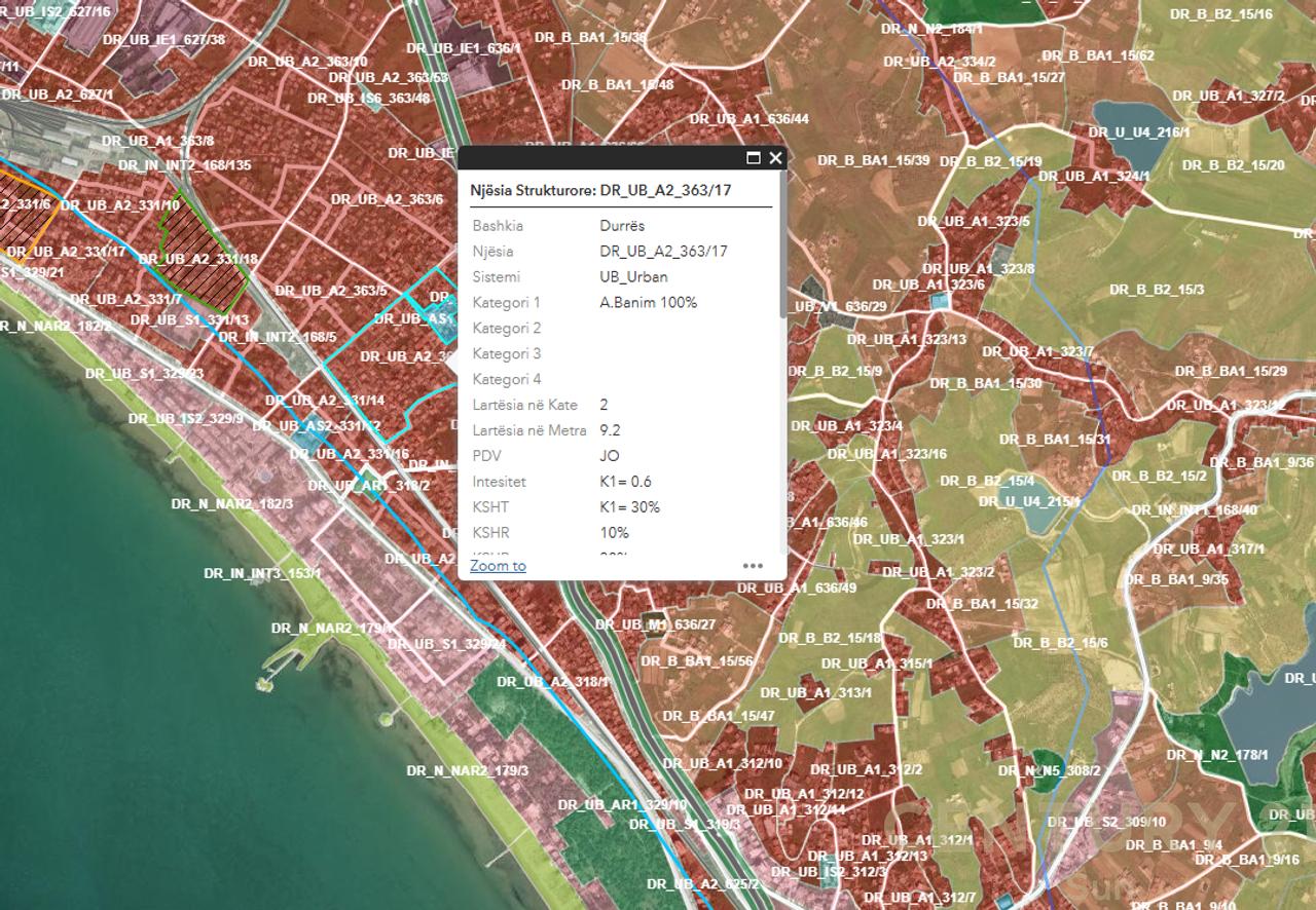 Tokë Urbane Për Shitje në Plazh Iliria, Durrës - 350,000€ | 1500 m²