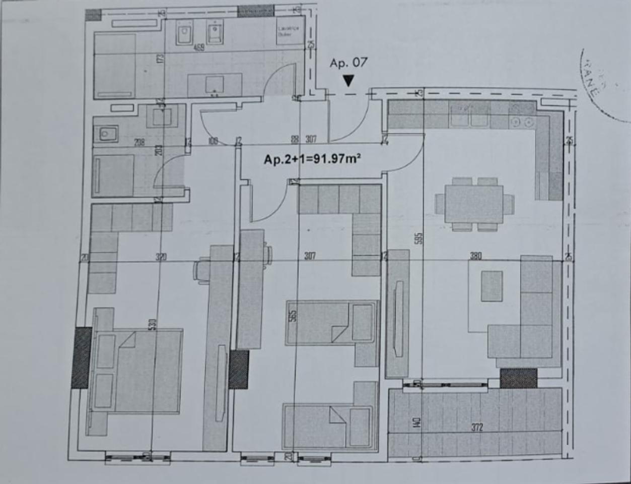 Apartament 2+1+2 Për Shitje në Paskuqan, Tiranë