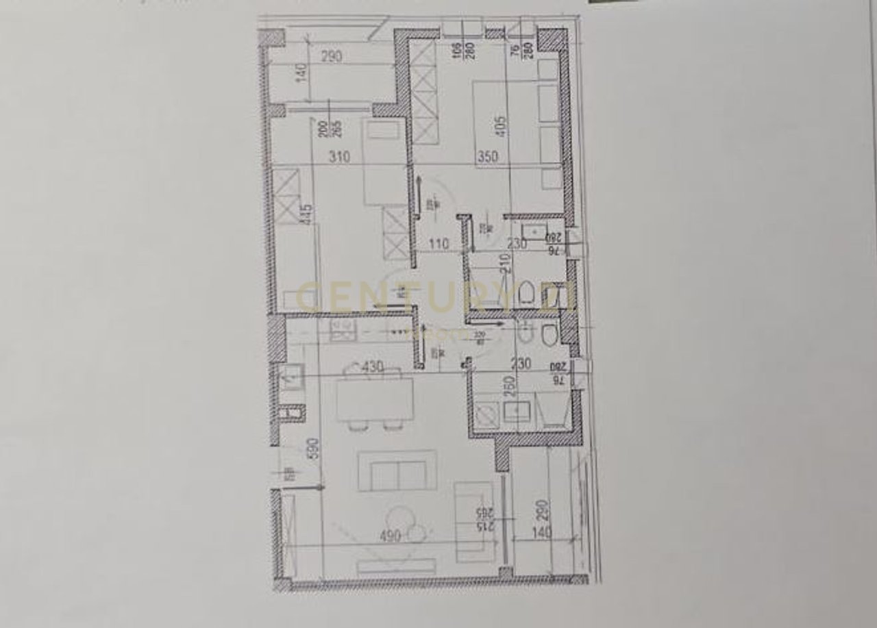 FOR SALE, 2+1+2 APARTMENT IN RIVERSIDE RESIDENCE, near Globe!