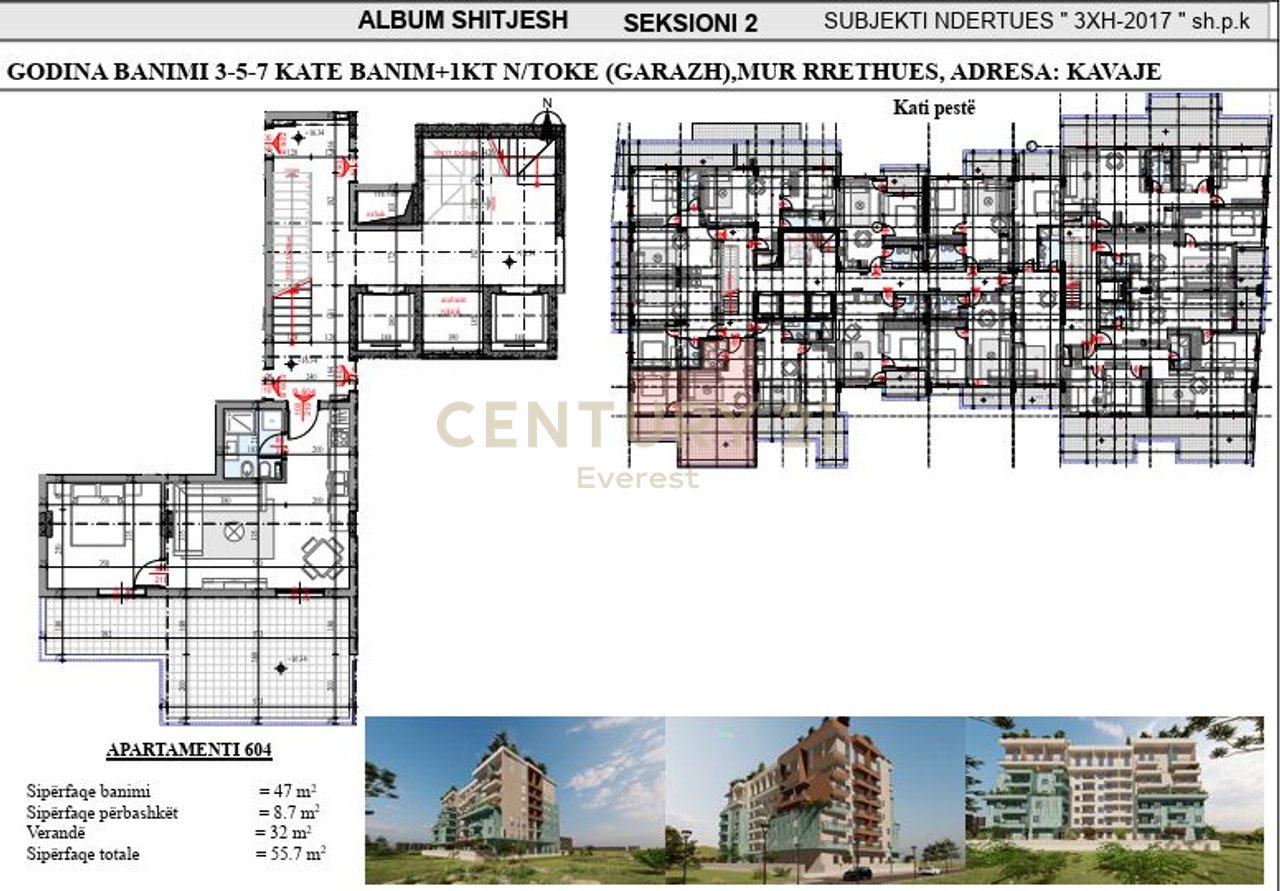 GOLEM, UNITY RESIDENCE, SHESIM APARTAMENT 1+1 ME VERANDE