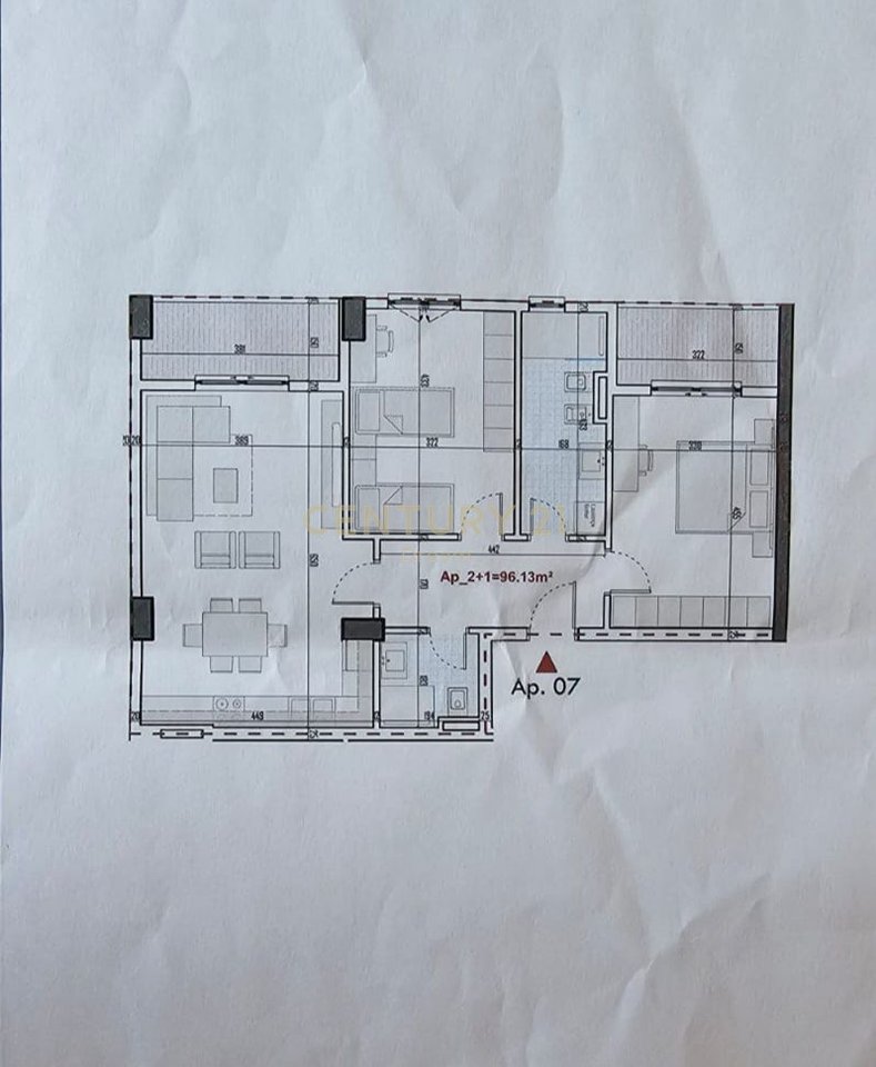 APARTMENT 2+1+2 FOR SALE AT RINGSIDE RESIDENCES, IN PASKUQAN!