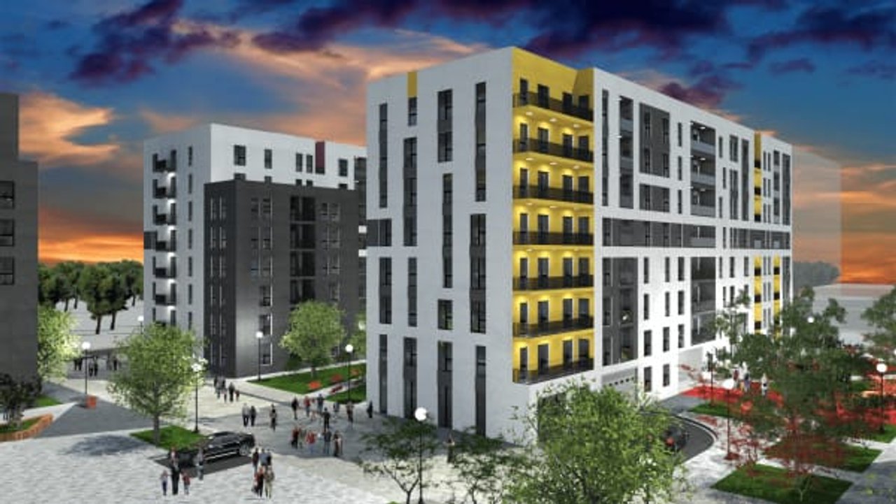 SHITET APARTAMENT 2+1+2 TEK TIRANA ENTRY 2 !