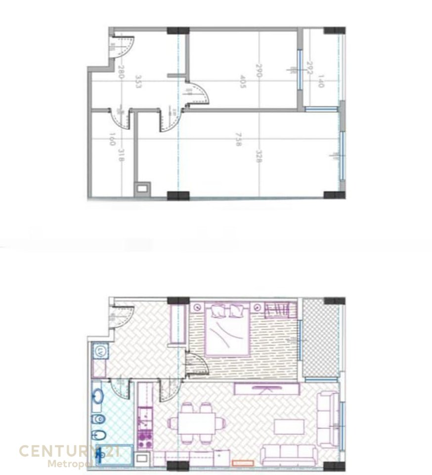 1+1 APARTMENT FOR SALE NEAR THE FORMER MORTGAGE OFFICE!