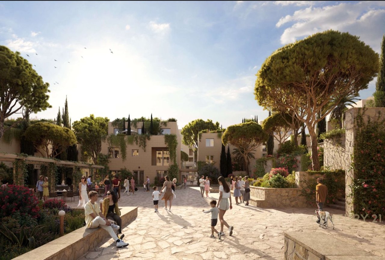 FOR SALE 1+1 IN DHERMI AT SQUARE VILLAGE!