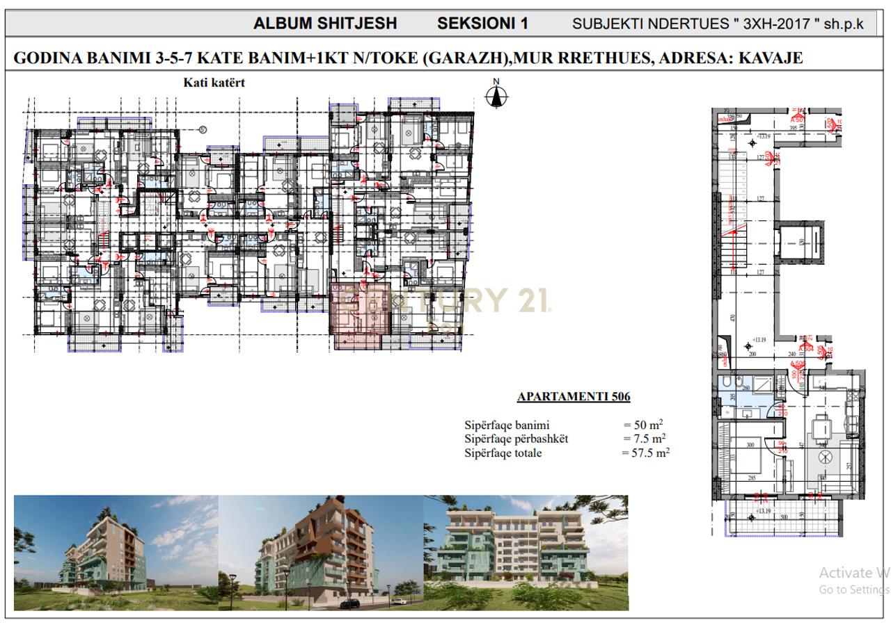 1+1 Apartment For Sale in Golem, Durrës!
