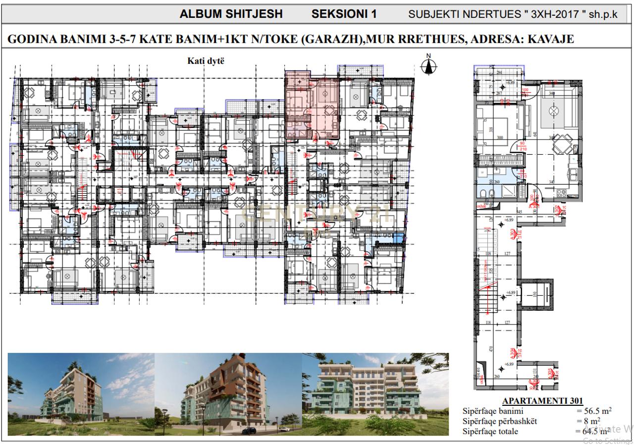 APARTMENT 1+1 FOR SALE IN NEW CONSTRUCTION IN GOLEM! POSSIBILITY OF PAYMENT IN INSTALLMENTS!