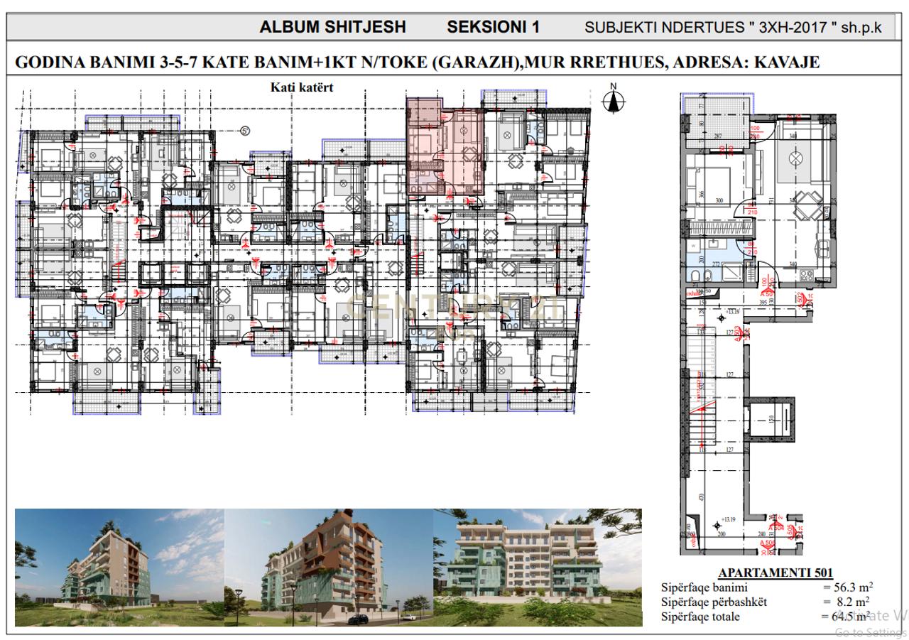 1+1 Apartment for Sale in Golem, Durrës!